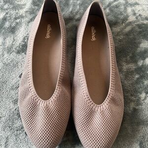 Allbirds Women's Gray Knit Ballet Flats